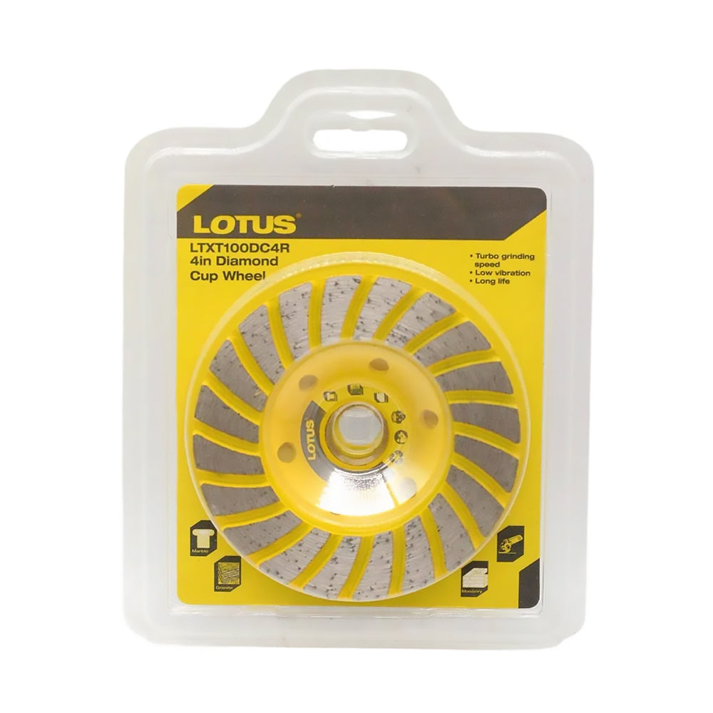 Lotus LTXT100DC4R Diamond Cup Wheel 4" RIM Secondary image