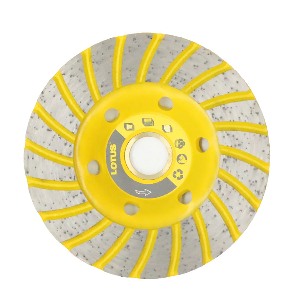Lotus LTXT100DC4R Diamond Cup Wheel 4" RIM - ToolsSavvy.ph Main image