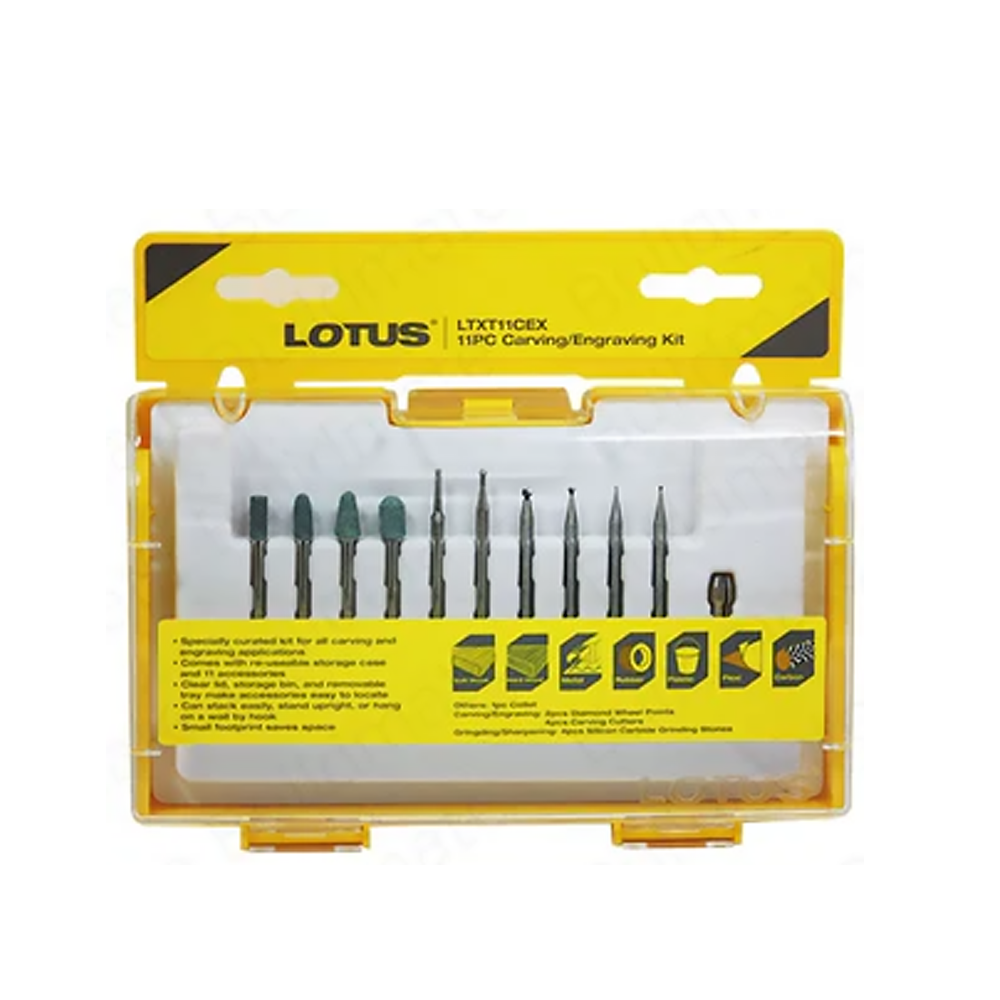 Lotus LTXT11CEX Craving/Engraving Kit 11pc - ToolsSavvy.ph Main image