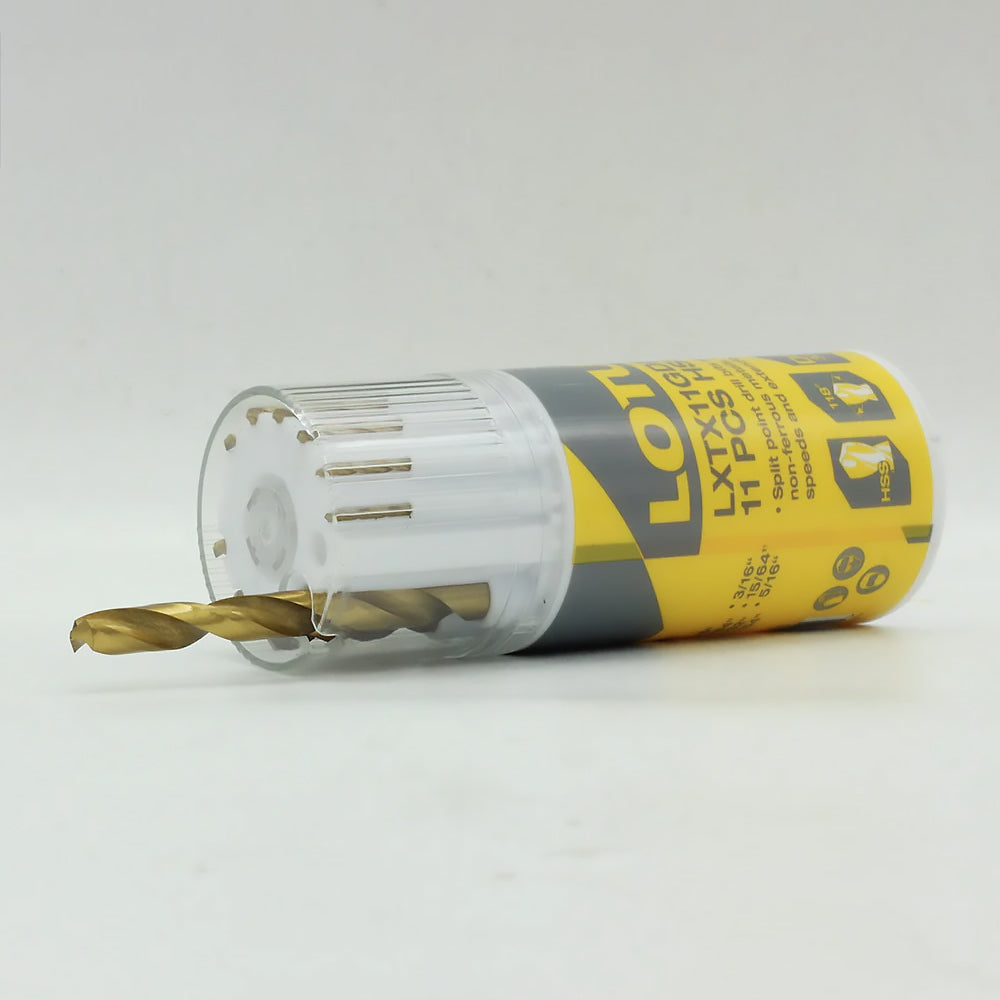 Lotus LTXT11GDBT HSS-G Tin-Co Bit 11pcs - ToolsSavvy.ph