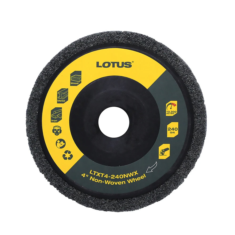 Lotus LTXT4-240NWX Non-woven Wheel 4" - ToolsSavvy.ph