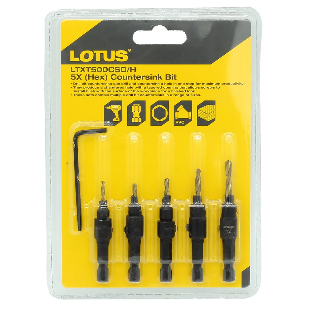 Lotus LTXT500CSD/H Hex Countersink Bit Secondary image