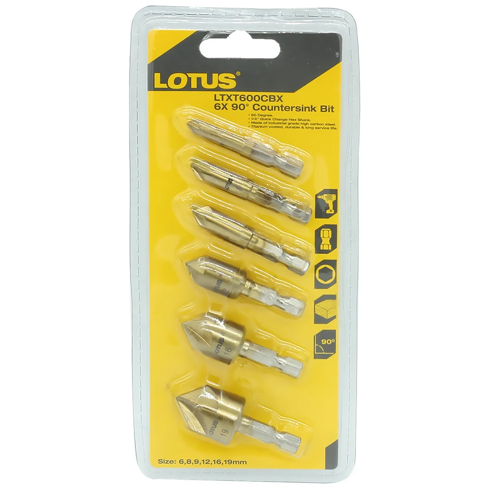 Lotus LTXT600CBX Countersink Bit 90º - ToolsSavvy.ph