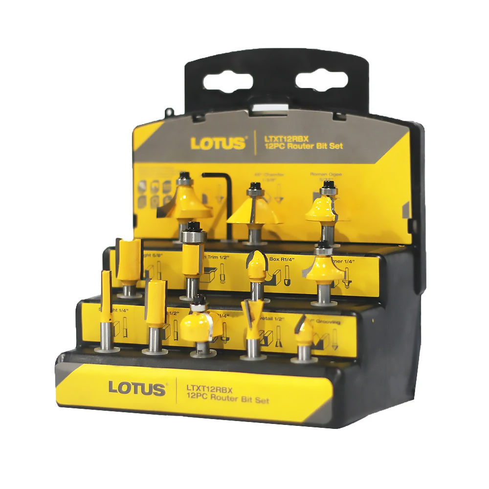 Lotus Router Bit Set - ToolsSavvy.ph Main image