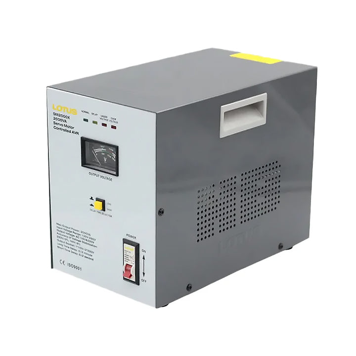 Lotus SM2000X Automatic Voltage Regulator Servo Motor 2000VA - ToolsSavvy.ph Main image