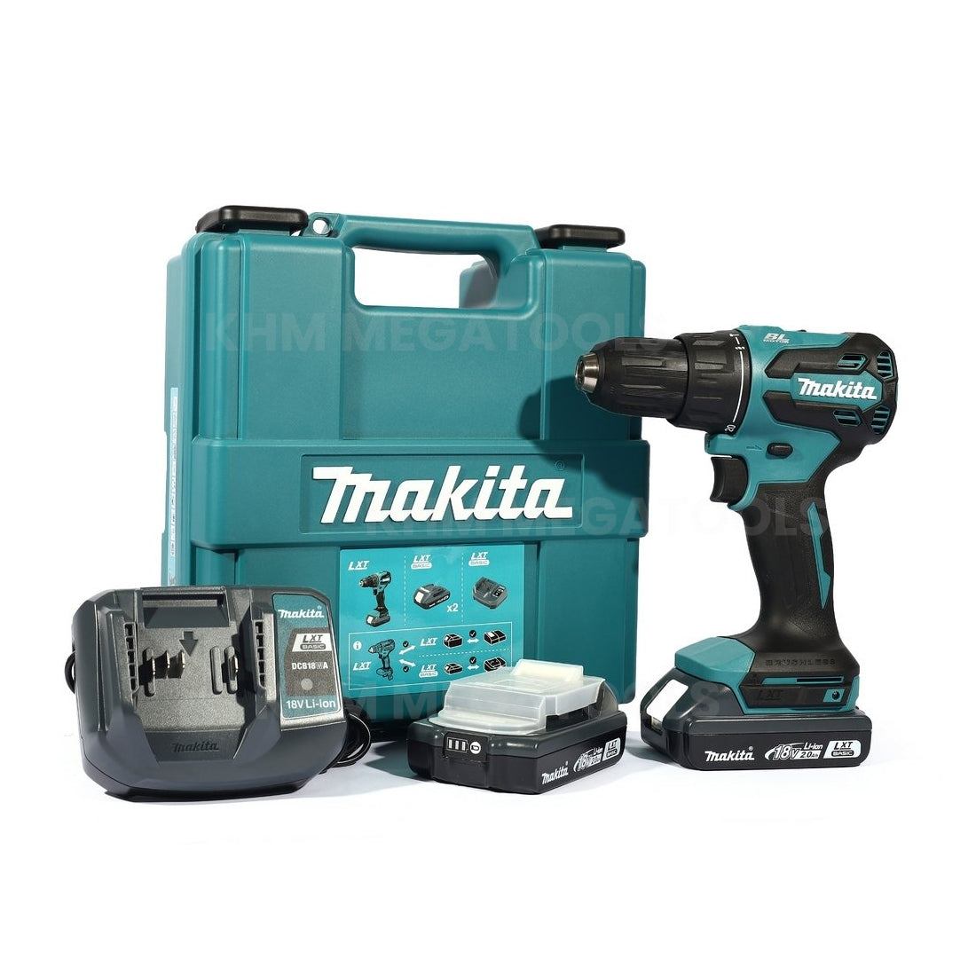 Makita DHP490WVE 18V [LXT-Series] Cordless Brushless Hammer Drill - ToolsSavvy.ph Main image