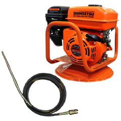 Shinsetsu Concrete Vibrator with SGE-6000 Engine Set (Hex Type) | Shinsetsu by KHM Megatools Corp.