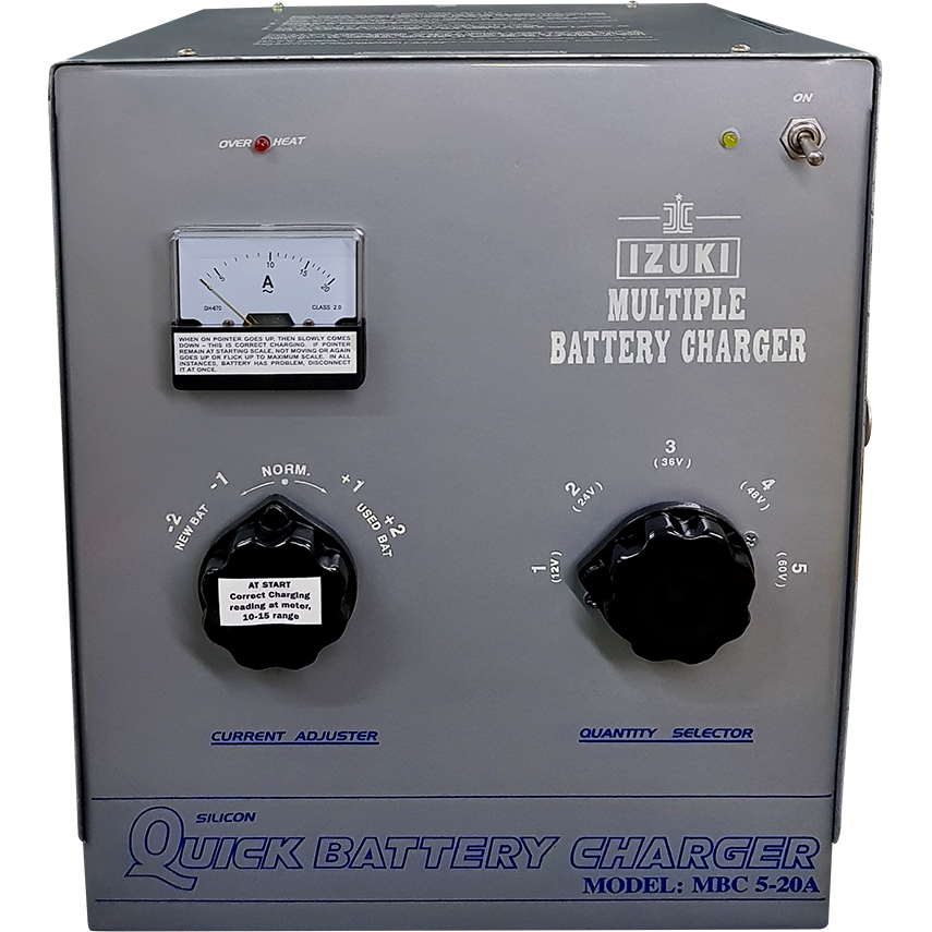 Izuki MBC-5-20A Multiple Battery Charger | Izuki by KHM Megatools Corp. Main image