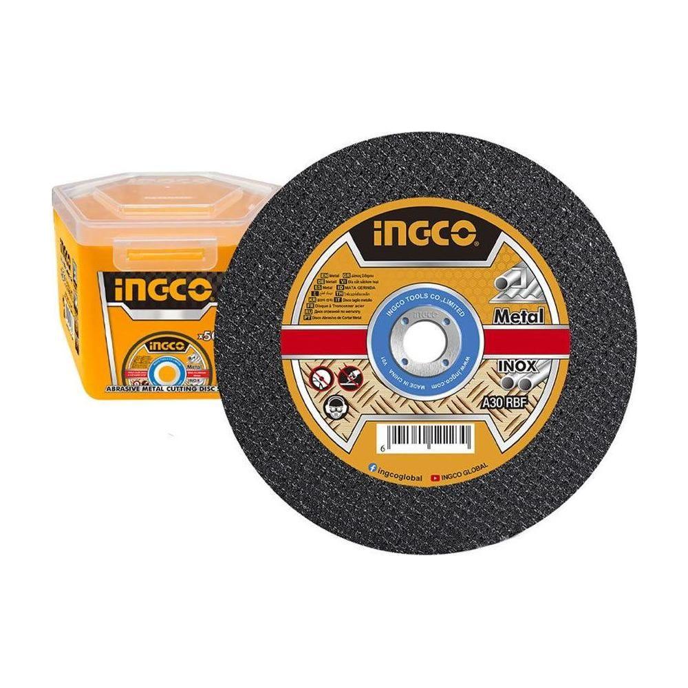 Ingco MCD10105100 Abrasive Metal Cutting Disc Set - KHM Megatools Corp. Main image