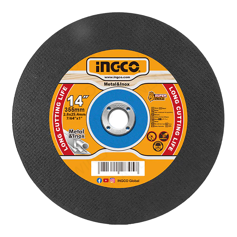 Ingco MCD283551 Cut Off Wheel / Cutting Disc 14" | Ingco by KHM Megatools Corp. Main image