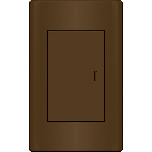 Royu MD502/DW 1-Gang Switch 3-Way Set 16A (Plano) [Dark Wood] | Royu by KHM Megatools Corp. Main image