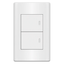 Royu MD504 2-Gang Switch 3-Way Set 16A (Plano) [White] | Royu by KHM Megatools Corp.