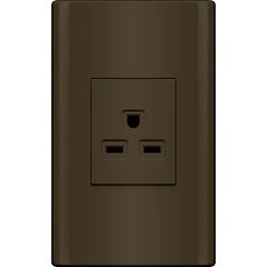 Royu MD901/DG 1-Gang Aircon Outlet Set 20A (Plano) [Dark Gray] | Royu by KHM Megatools Corp.