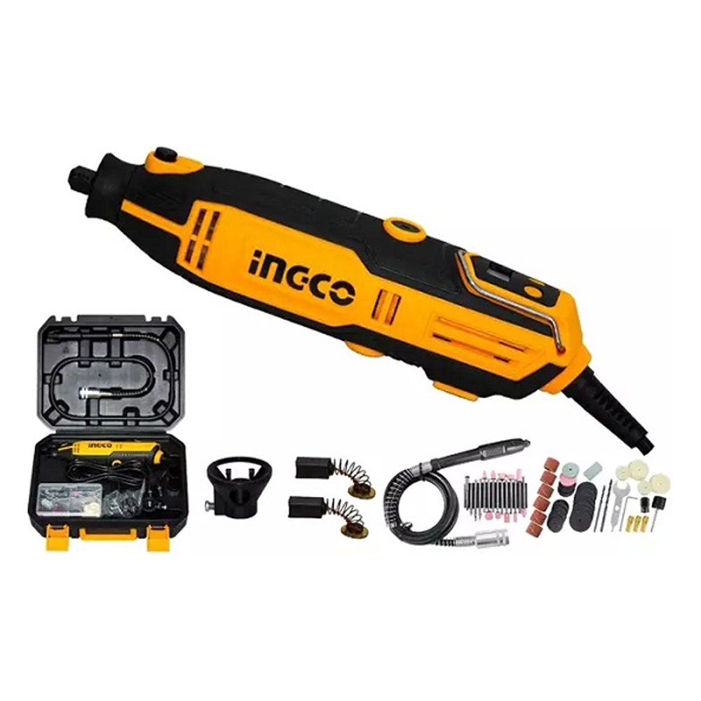 Ingco MG2008 Mini Rotary Grinder Set 152PCS 200W Secondary image