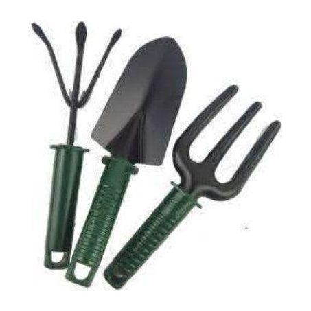 Megatools MGTS3 3in1 Garden Tool Set (Fork, Trowel, Cultivator) - KHM Megatools Corp. Main image