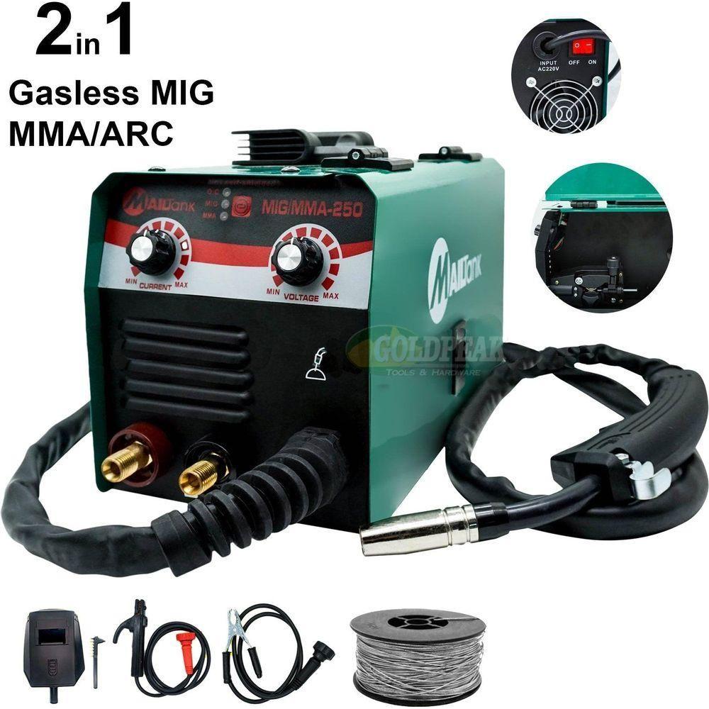 Mailtank SH-197 2in1 Gasless MIG/MMA 250 DC Inverter Welding Machine - Goldpeak Tools PH Mailtank Main image