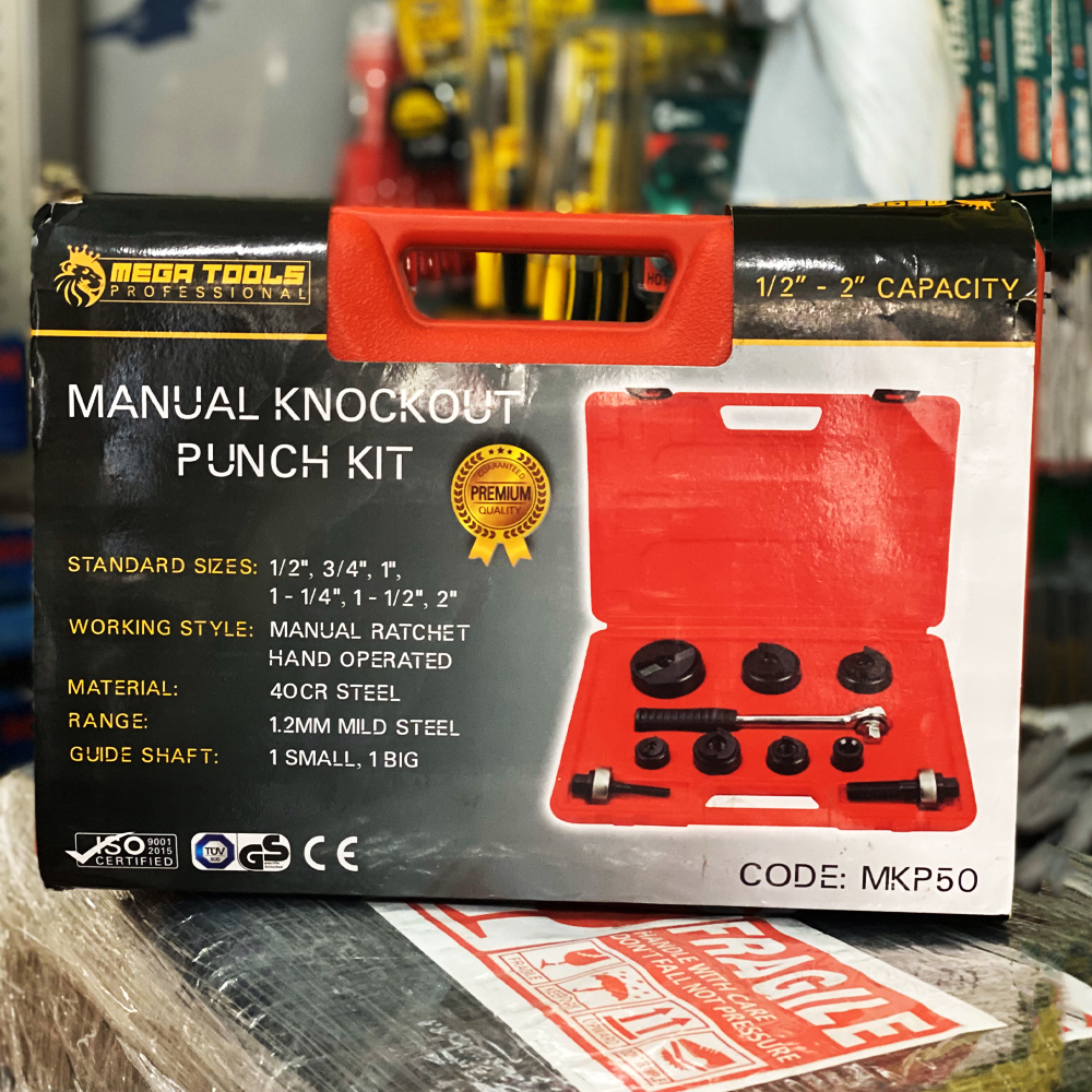 Megatools MKP50 Manual Knockout Punch Kit (Order Cancel) | Discounts by KHM Megatools Corp. Main image