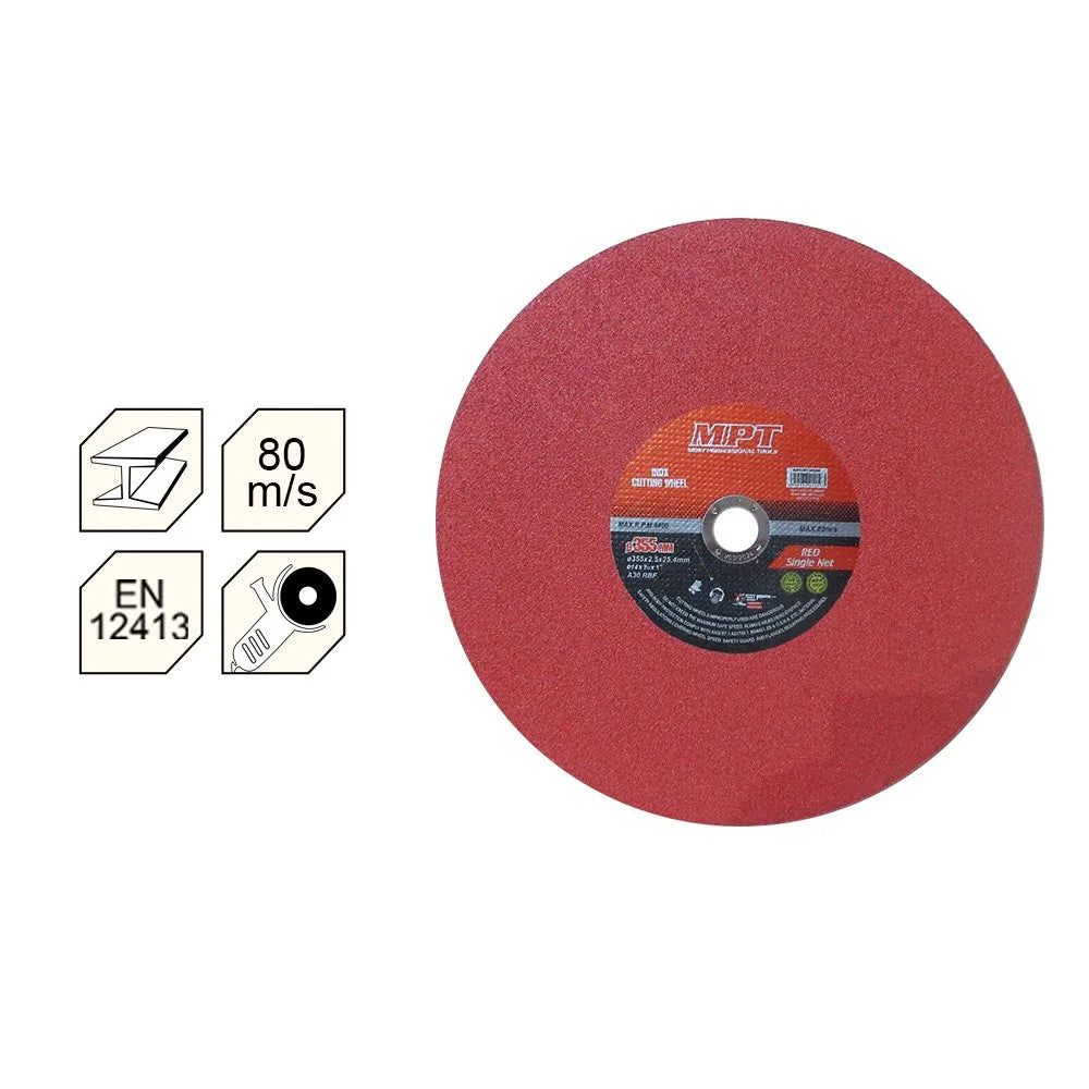 MPT MJS01001-35525R Net Ultra Thin Cutting Wheel 14" - ToolsSavvy.ph Main image
