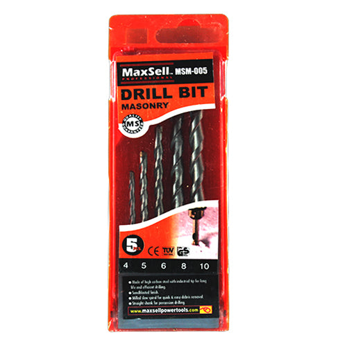 MaxSell Masonry Drill Bit Set - ToolsSavvy.ph