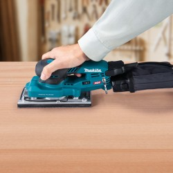 Makita BO007CGZ Cordless Random Orbit Sander with Built-In Dust Extraction 40V 93x185MM (Variable) [Bare] Secondary image