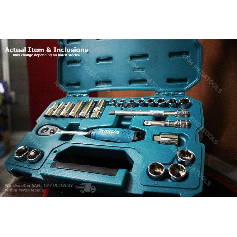 Makita B-65573 23pcs. 3/8″ Dr. Rachet & Socket Wrench Set Secondary image
