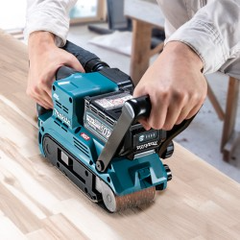 Makita BS001GZ Cordless Belt Sander with Anti-Restart Function 40V 76(3")x533(21")MM (Variable) | Makita by KHM Megatools Corp.