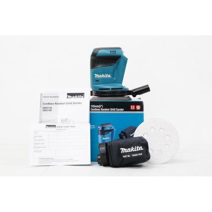 Makita DBO180Z 18V Cordless Random Orbit Sander (LXT-Series) [Bare] Secondary image
