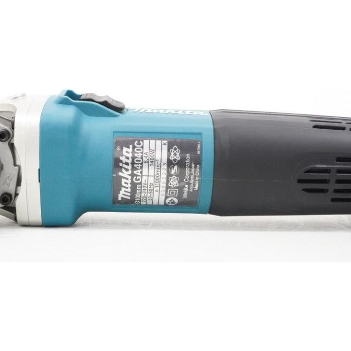 Makita GA4040C Angle Grinder 4" (Variable Speed) 1,400W | Makita by KHM Megatools Corp.