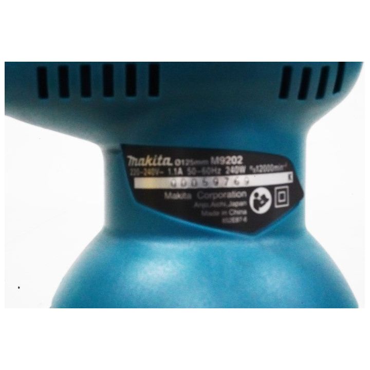 Makita MT M9202B Random Orbit Sander 5" 240W | Makita MT by KHM Megatools Corp.