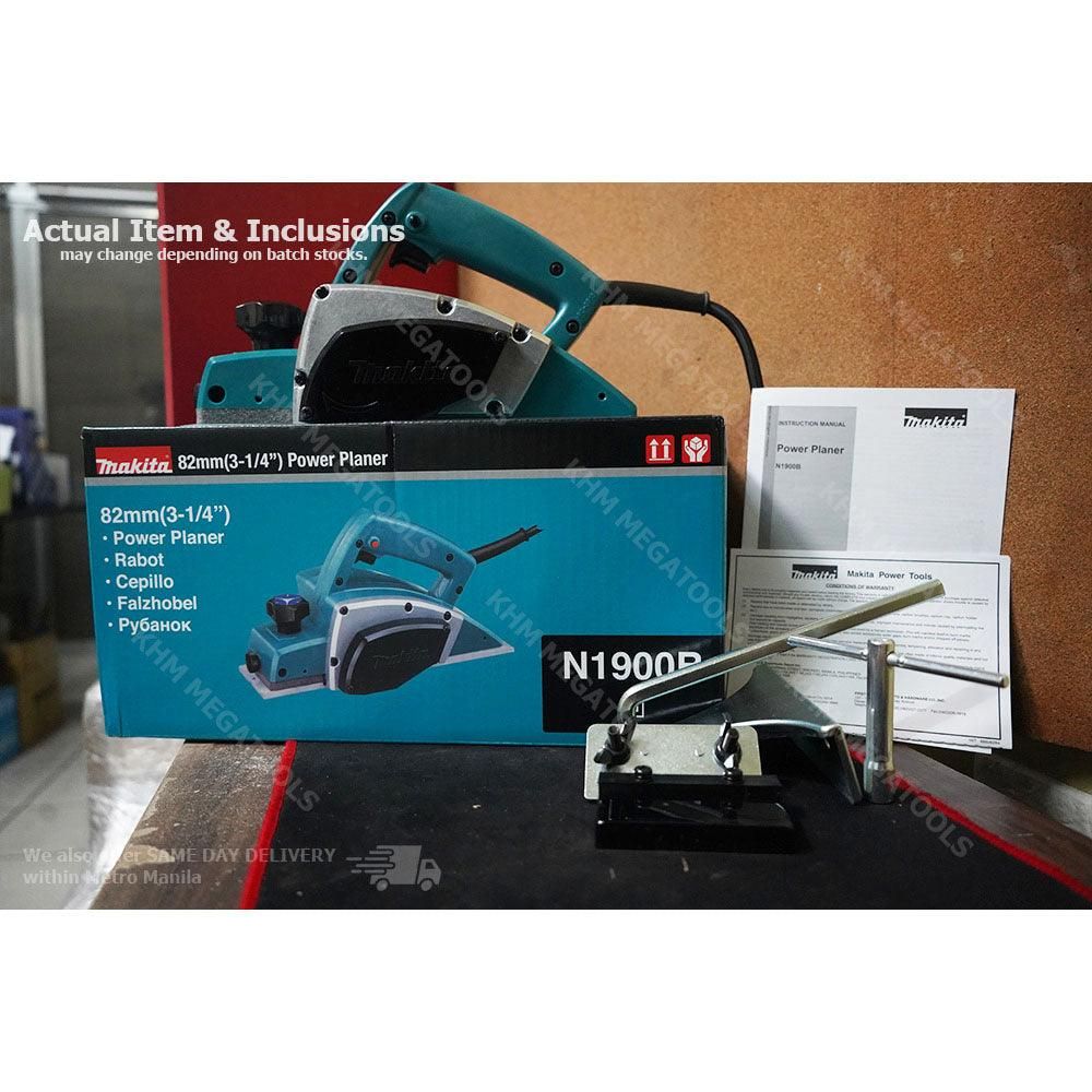 Makita N1900B/1900B Wood Planer 3-1/4" 580W - KHM Megatools Corp.