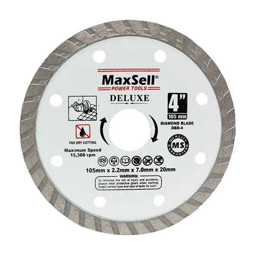MaxSell Deluxe Diamond Blade for Wet & Dry Cutting - ToolsSavvy.ph