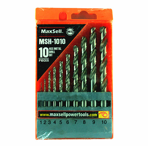 MaxSell HSS Metal Drill Bit Set - ToolsSavvy.ph