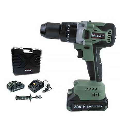 MaxSell MCI-20V 20V Cordless Hammer Drill - ToolsSavvy.ph