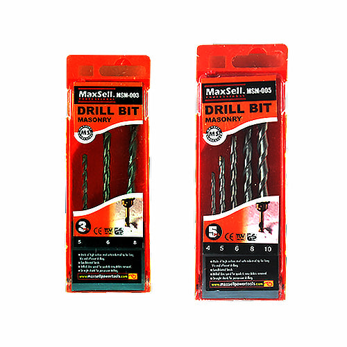 MaxSell Masonry Drill Bit Set - ToolsSavvy.ph Main image
