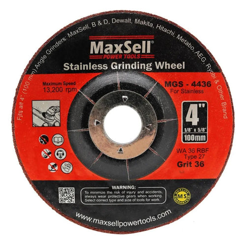 MaxSell Stainless Grinding Wheel - ToolsSavvy.ph