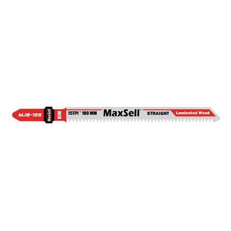 MaxSell MJB-15S Jigsaw Blades for Laminated Wood 15TPI 100mm 2pcs - ToolsSavvy.ph Main image