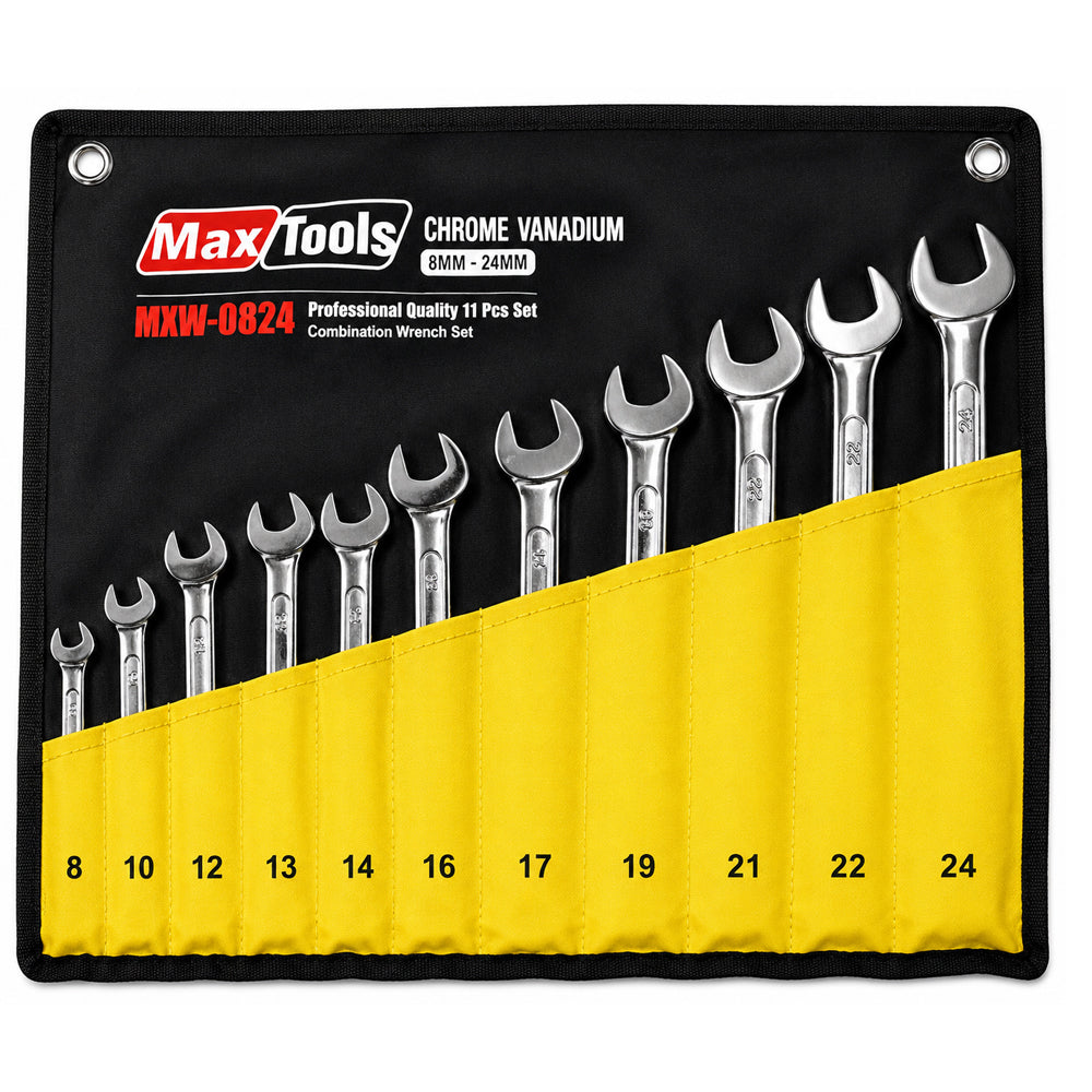 MaxTools MXW-0824 Combination Wrench Set - ToolsSavvy.ph