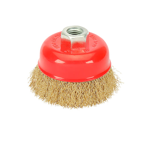 MaxSell MCB-6303 / MCB-6503 / MCB-6604 Cup Brush (Crimped Wire) - ToolsSavvy.ph Main image