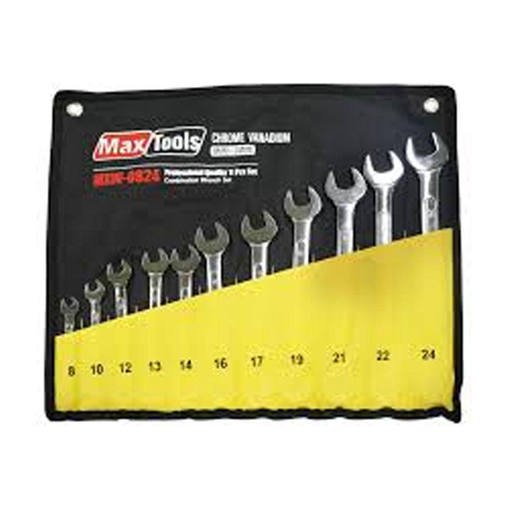 MaxTools MXW-0832 Combination Wrench Set 8-32MM 14Pcs | MaxTools by KHM Megatools Corp. Main image