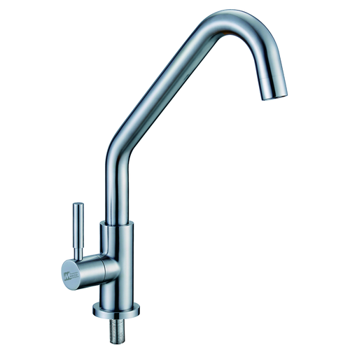 Meco 625-SST Stainless Lever Handle Vertical Tap / Faucet (Straight)