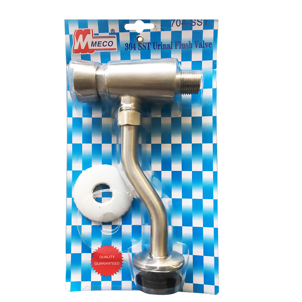 Meco 704-SST Stainless Push Button Type Urinal Flush Valve