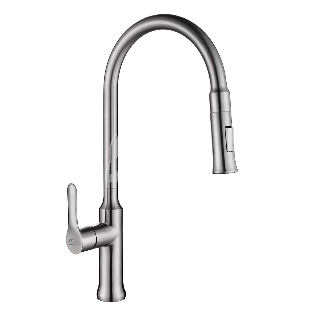 Meco A354-SST Stainless Single Lever Pull-Down Kitchen Mixer