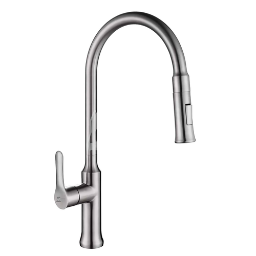 Meco A354-SST Stainless Single Lever Pull-Down Kitchen Mixer