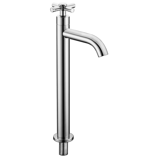 Meco 6424 Cross Handle Pillar Faucet