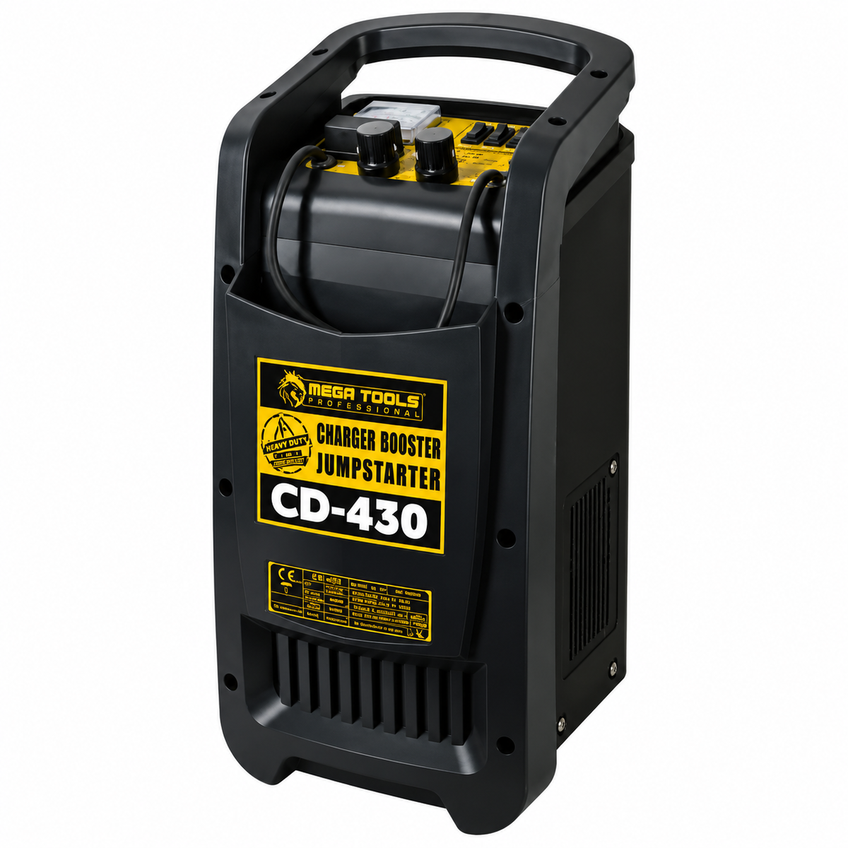 Megatools CD-430 Car Battery Charger Booster / Jumpstarter 400A - ToolsSavvy.ph Main image