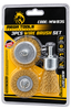 Megatools MWB3S 3pcs Wire Brush Set