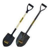 Megatools Round Shovel (Wood and All-steel)