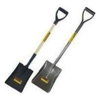 Megatools Square Shovel (Wood and All-steel)