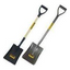 Megatools Square Shovel (Wood and All-steel)