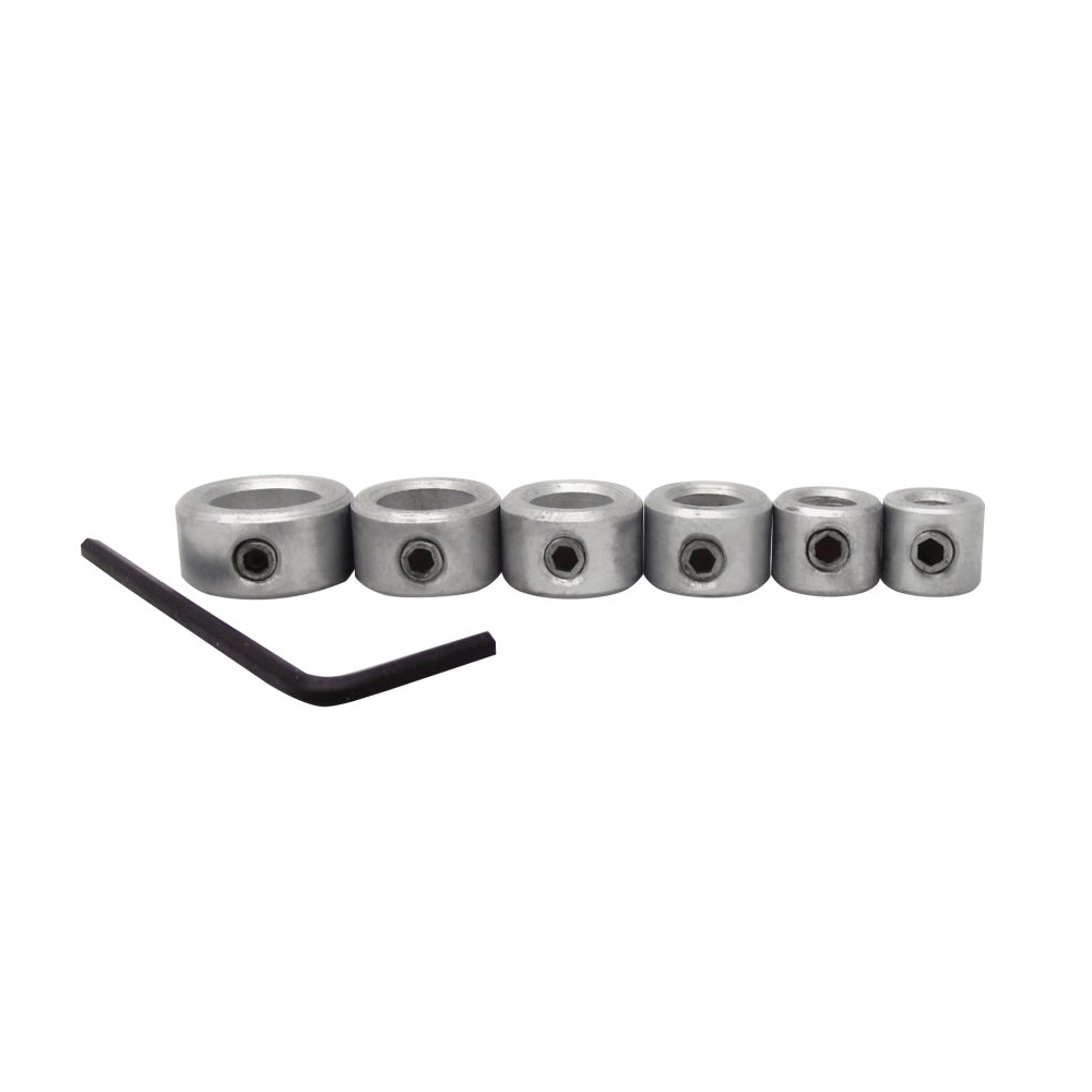 Milescraft DrillStop Set 6pcs Depth Control Collars (5342) - ToolsSavvy.ph